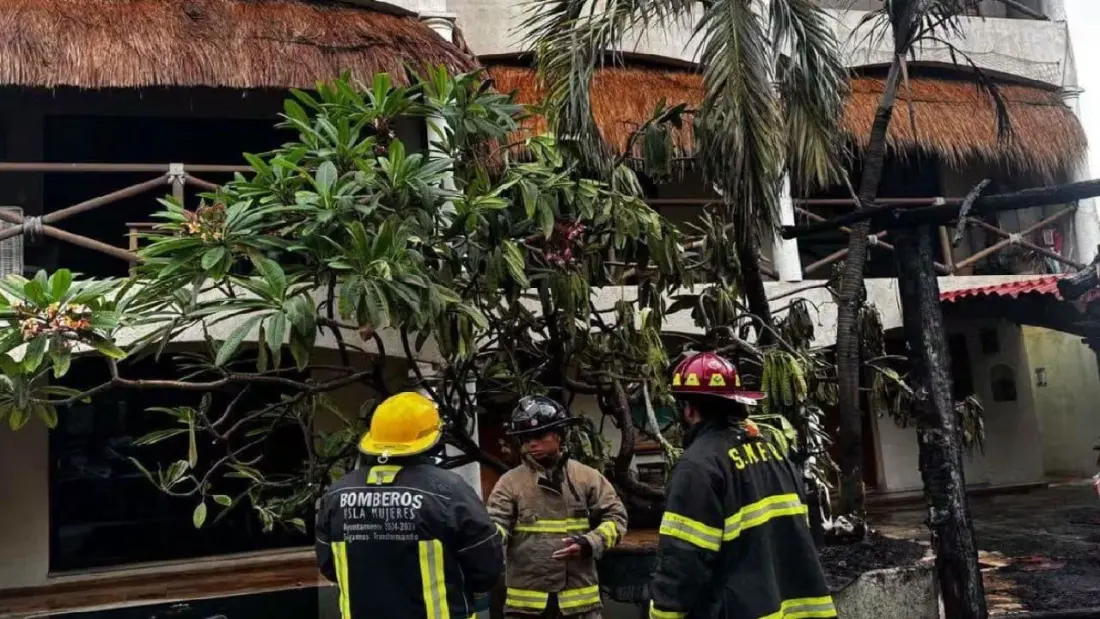 Early-morning blaze on Isla Mujeres doused quickly, no injuries reported