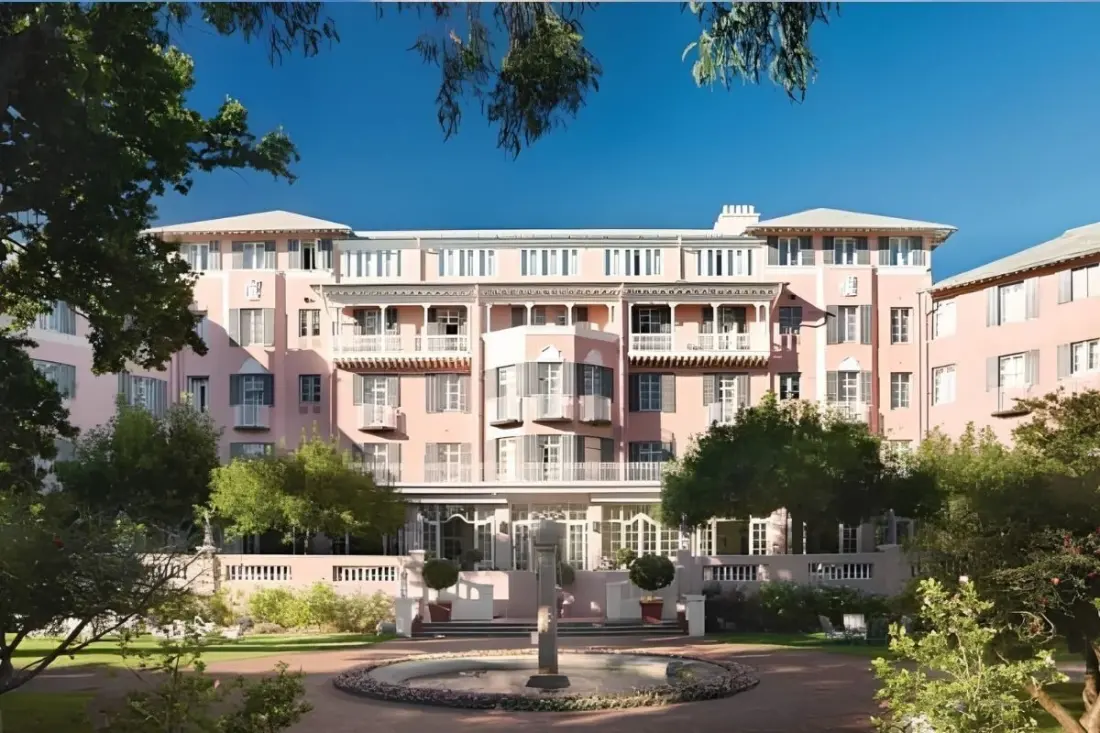 Cape Town's pink landmark, Mount Nelson, lands at No. 34 on the World's 50 Best Hotels 2026