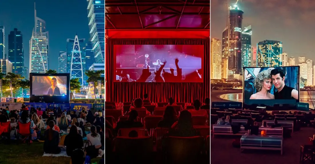 Dubai's best outdoor cinemas: rooftop screens, beanbags and skyline views