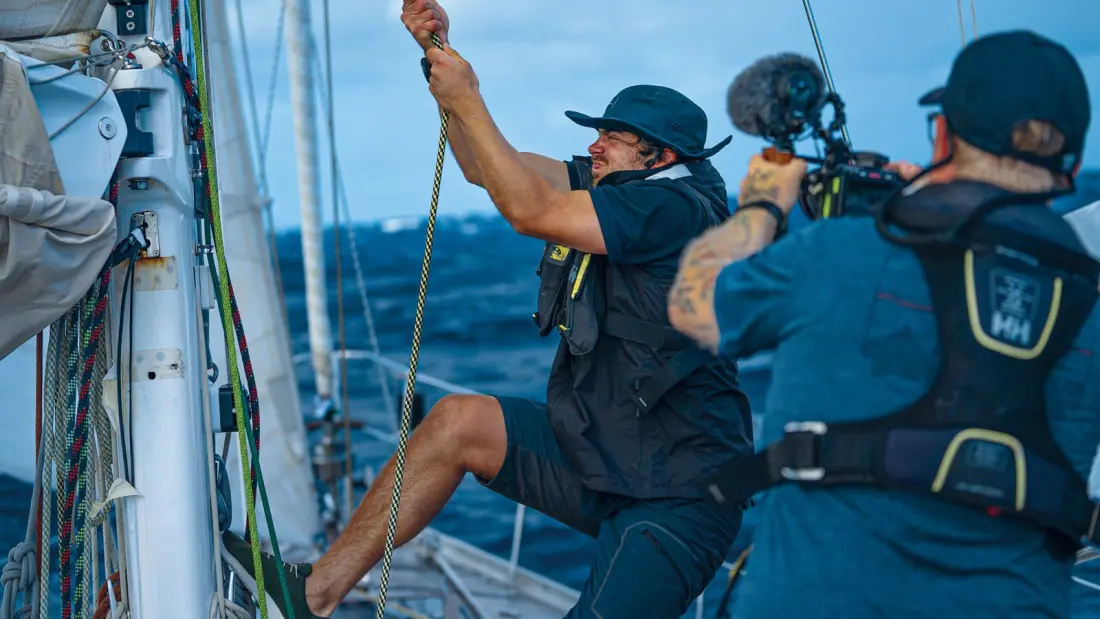 Strangers, one yacht, 32 days: the transatlantic TV experiments putting ordinary people to sea