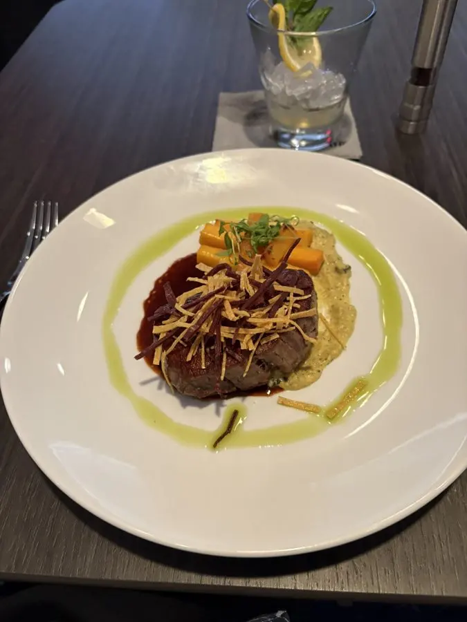 American Airlines opens its best lounge dining rooms to business class passengers — with a $200 champagne on the list