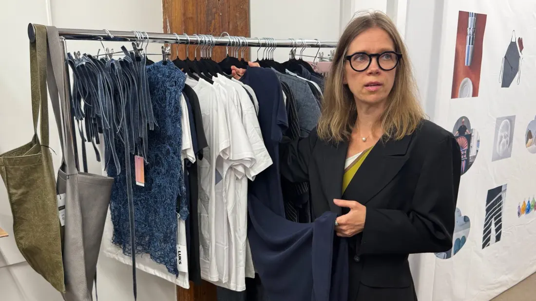 Estonian designers are turning landfill into luxury — and Toronto got a first look