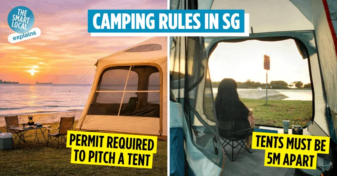 Pitching a tent in Singapore? The camping rules you need to know first