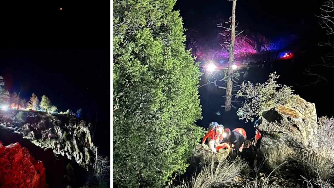 Drone Lights and Rope Teams: Inside a Five-Hour UTV Rescue Near Hot Sulphur Springs, Colorado