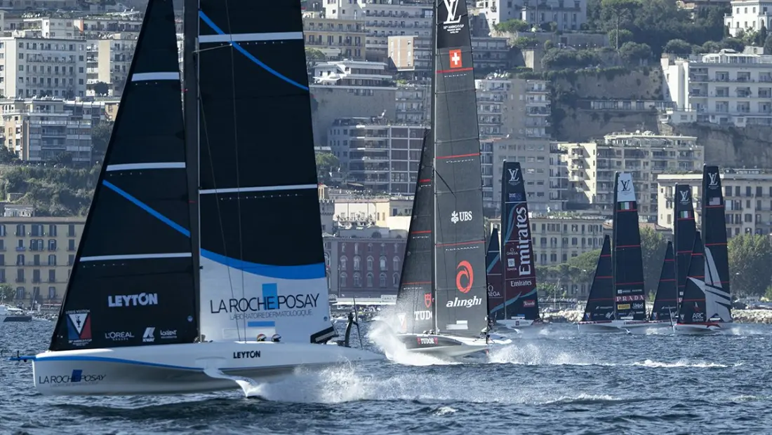 Naples hosts the America's Cup fleet this weekend – a free preview of next summer's main event