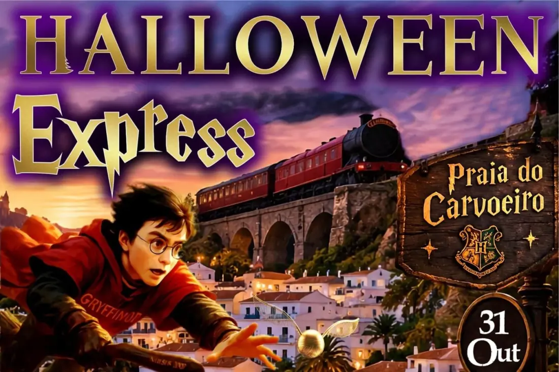 Halloween Express rolls into Carvoeiro: the Algarve's wizarding street party