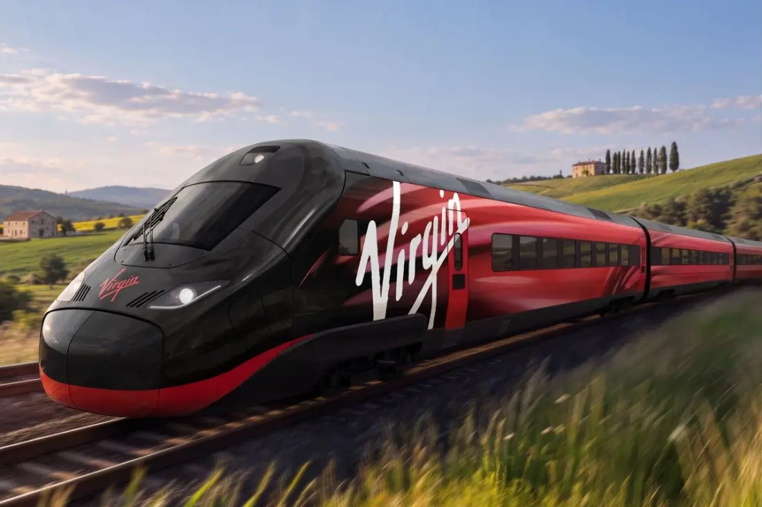Virgin's red-and-black Channel Tunnel trains: first look ahead of 2030 launch