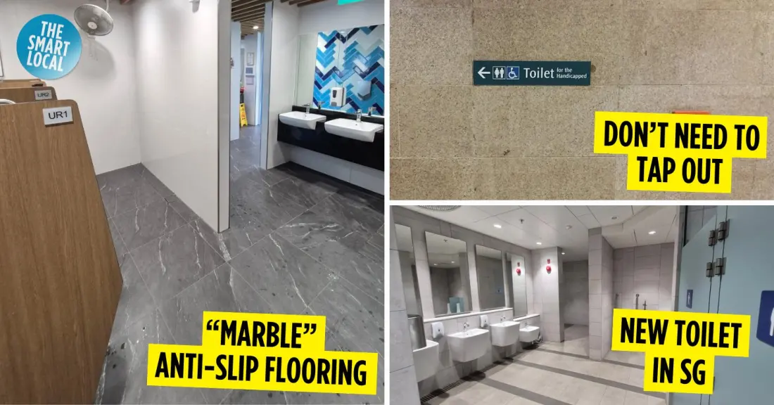 From Punggol Coast to Bras Basah: Singapore's Best MRT Station Toilets, Ranked