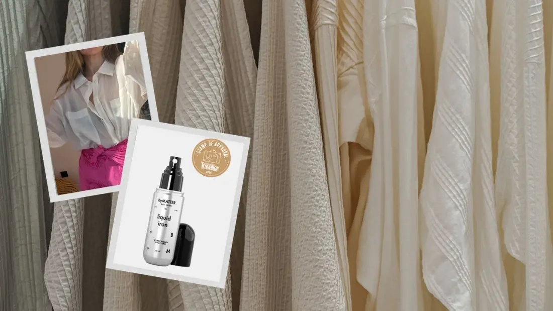 Tested: the heat-free wrinkle spray that could save your linen-packed suitcase