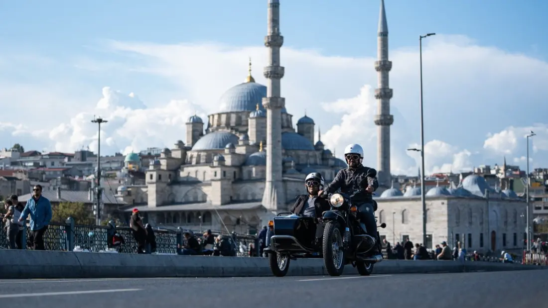 Seeing Istanbul from a Sidecar: The Retro Motorcycle Tours Crossing Two Continents in One Morning