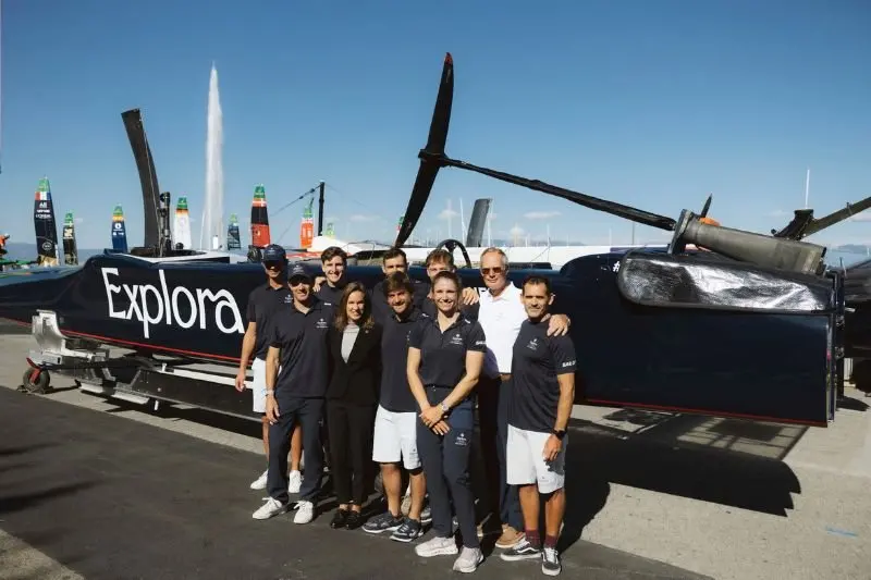 Explora Journeys' Swiss SailGP Team Comes Home to Race on Lake Geneva