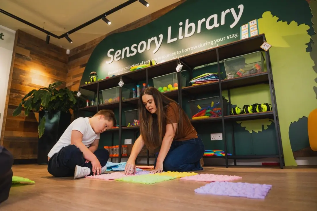Center Parcs adds a free sensory library at Elveden Forest for neurodivergent families