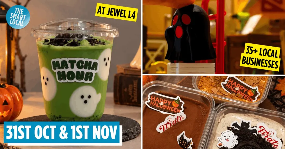 Haunts & Handmade: Changi Airport's Jewel Turns Into a Family Halloween Market This October