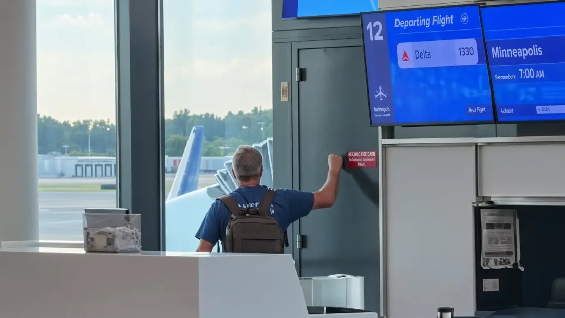 Sixty Seconds to Spare: Why Knocking on a Closed Gate Door Won't Get You on the Plane