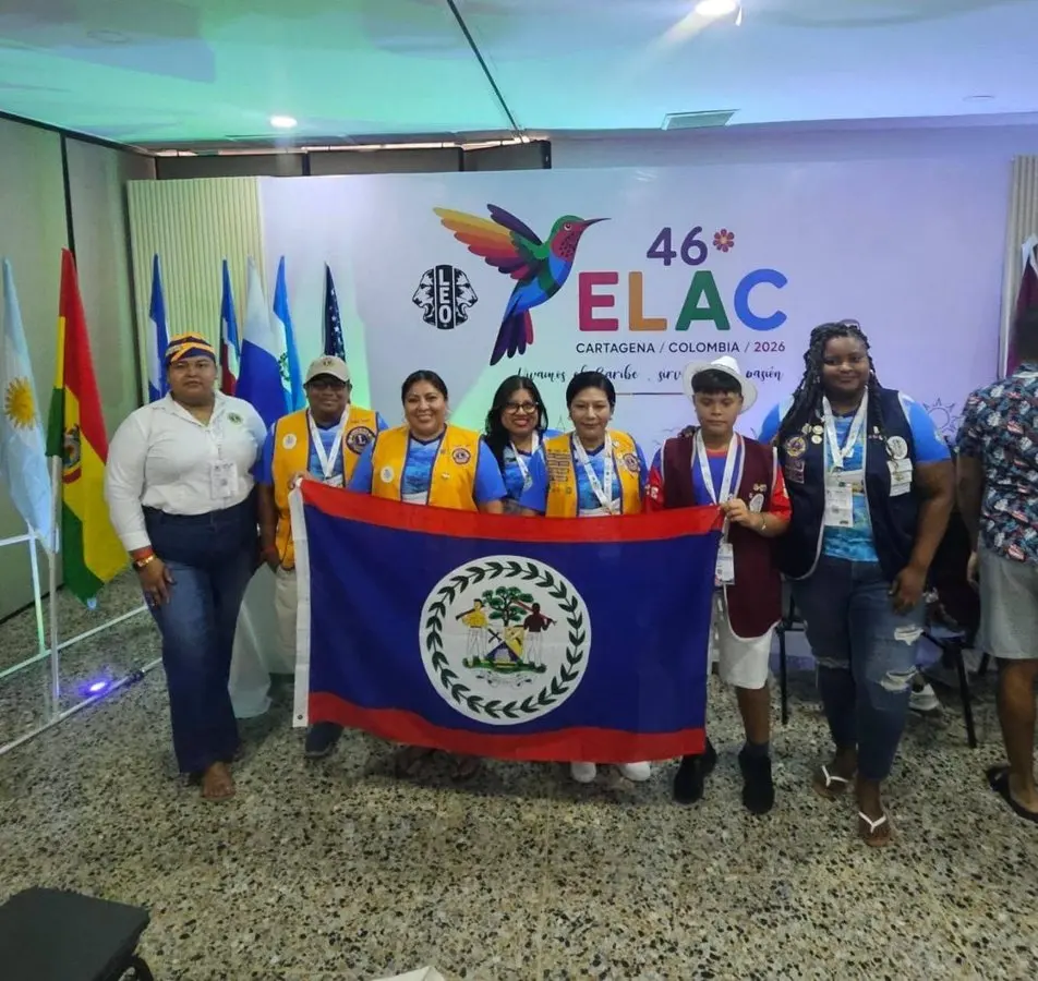 San Pedro Lions Fly the Flag for Belize at Cartagena's Regional Leos Convention