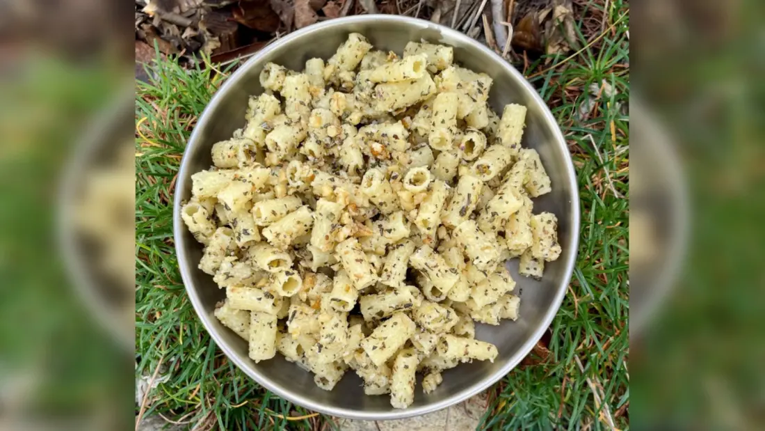Basil Walnut Ziti: The Ultralight Trail Dinner Built to Squeeze Into a Bear Canister