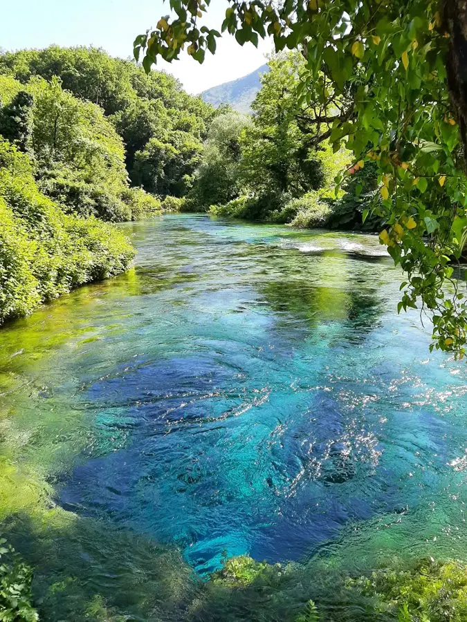 The Blue Eye: Albania's karst spring that pumps out 18,000 litres a second