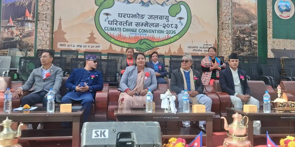 Mustang's local leaders gather for a climate summit in one of Nepal's most fragile trekking regions