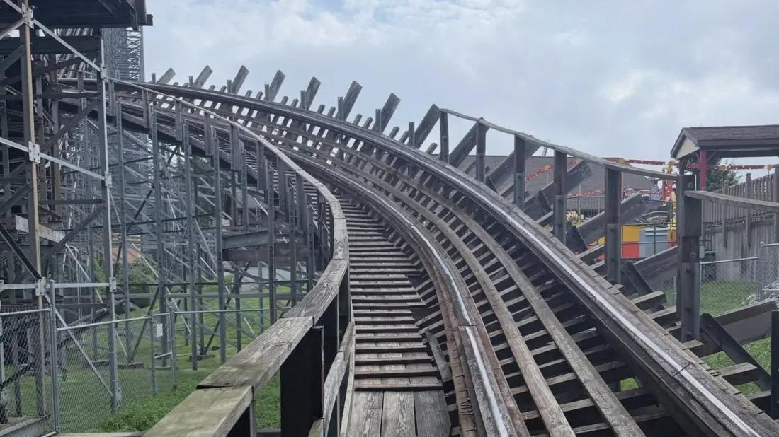 The Voyage: Indiana's Record-Setting Wooden Coaster Hides in a Town Called Santa Claus