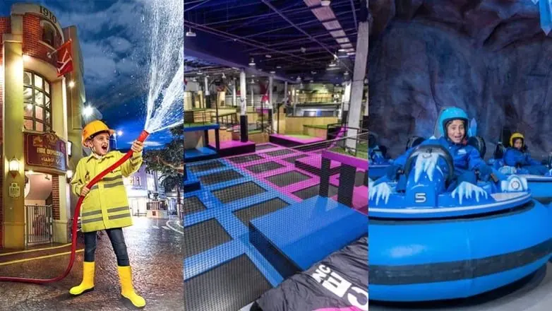 Kids' birthday party venues in Abu Dhabi: trampolines, VR and a snow park