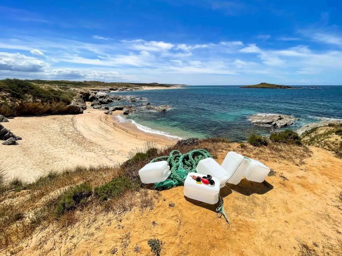 Nine tonnes of beach rubbish became 350 artworks in this Portuguese coastal town