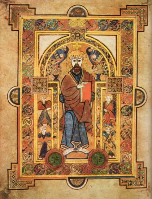 Christ Enthroned: One Page of the Book of Kells That's Worth the Trip to Dublin