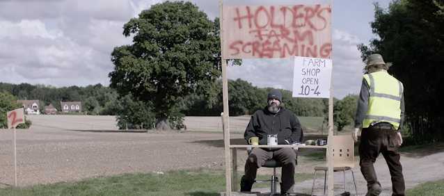 Holder's Farm: The Fictional British Field Where You Pay to Scream