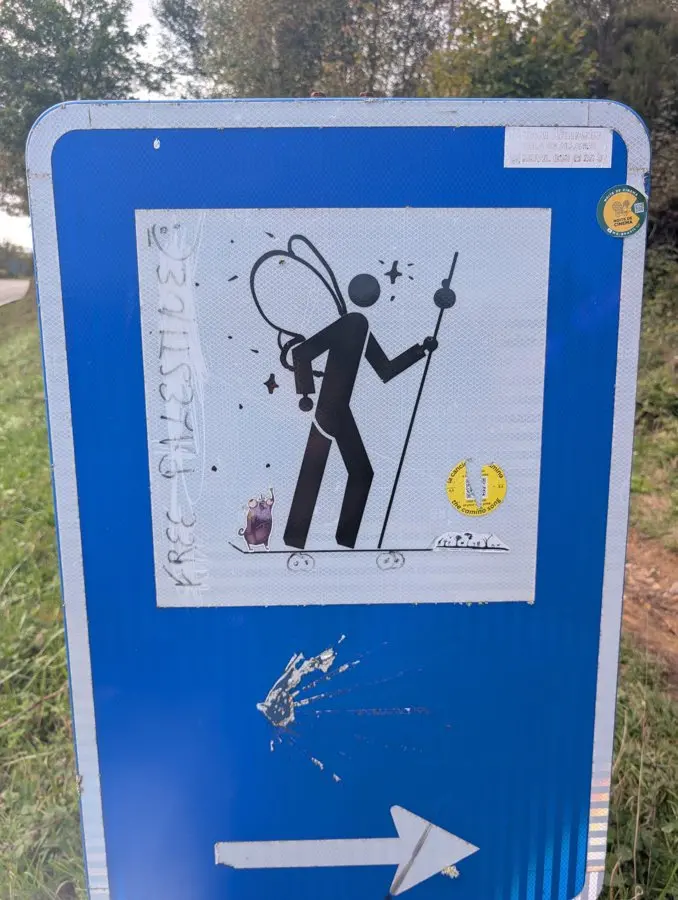 A Day on the Camino Primitivo: Sunrise Climbs, Hospital Ruins and a Burger Food Truck