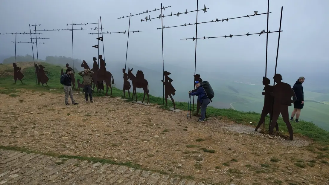 Climbing Alto del Perdón: A Day on the Camino de Santiago