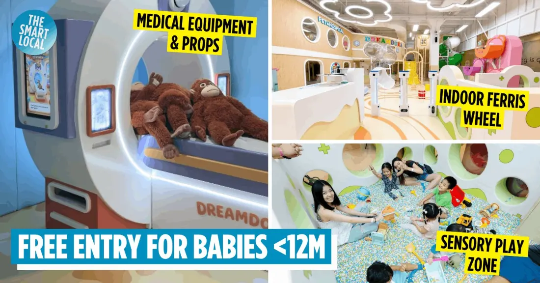 New Singapore Indoor Playground Lets Kids Play Vet in a Mini Pet Hospital