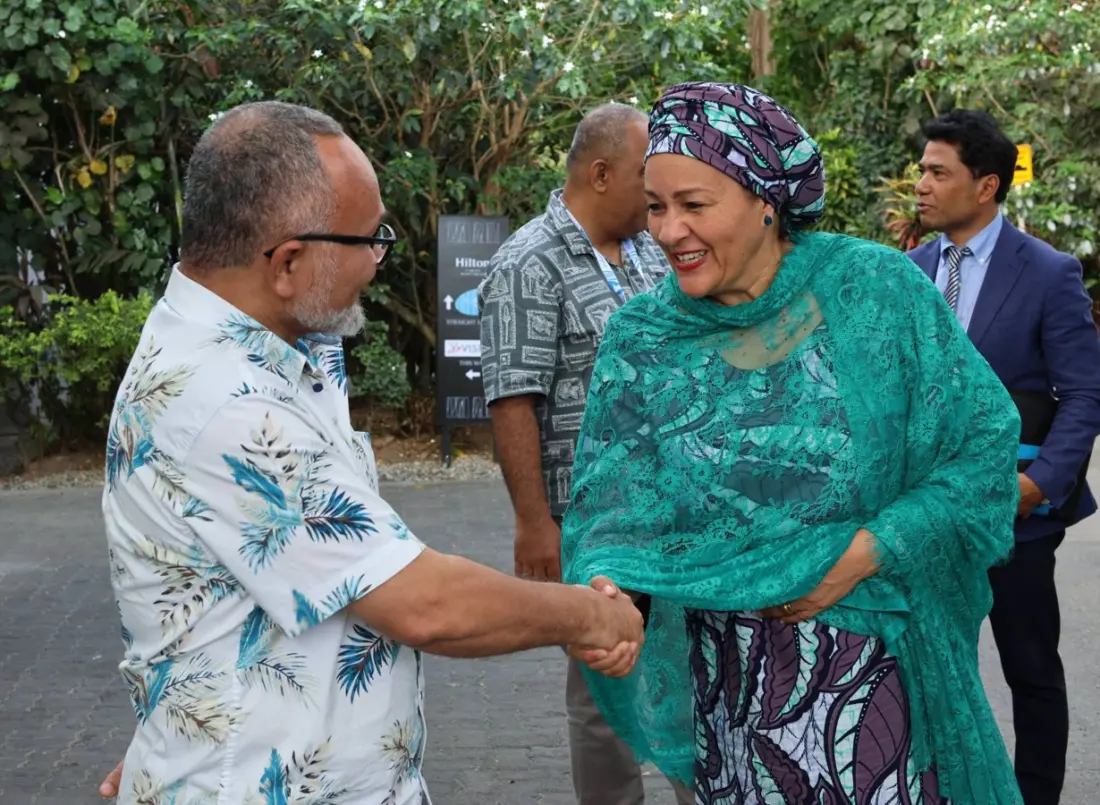 Solomon Islands PM pushes major polluters to pay up at Pre-COP31 talks in Nadi