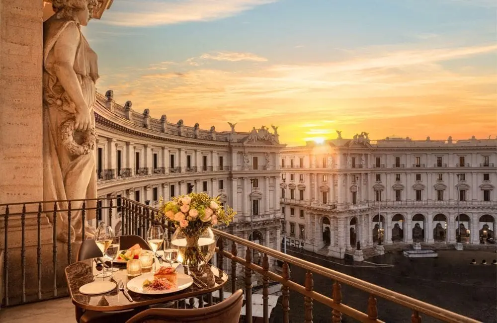 Anantara Palazzo Naiadi: the Rome hotel built on top of ancient Roman baths