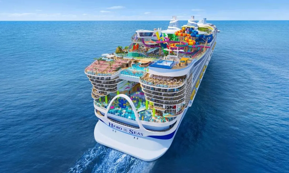 Hero of the Seas floats out in Finland: Royal Caribbean's next giant is on track for 2027