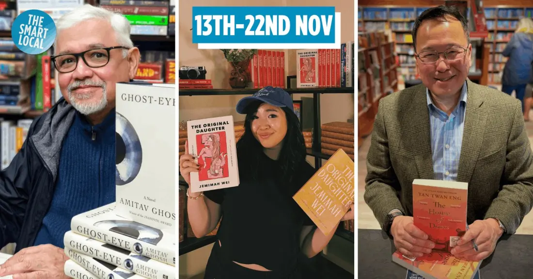 Singapore Writers Festival 2026: Amitav Ghosh, Jemimah Wei and a New Crime Track Head to the Civic District