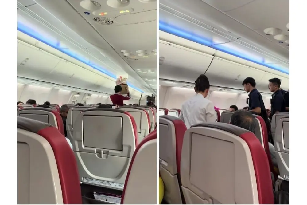 Cardboard box standoff delays Batik Air flight from Singapore to Kuala Lumpur
