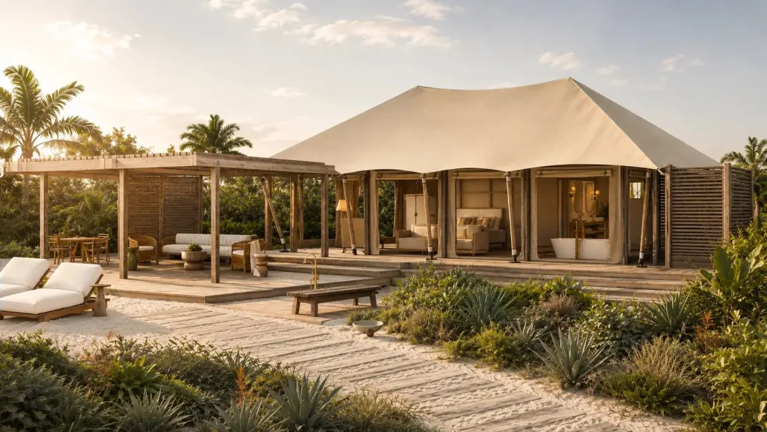 Two Tents, $3,500 a Night: Inside Robert De Niro's Barbuda Pre-Opening
