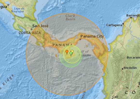 Powerful 7.6 quake hits southern Panama, brief tsunami alert for Pacific coasts