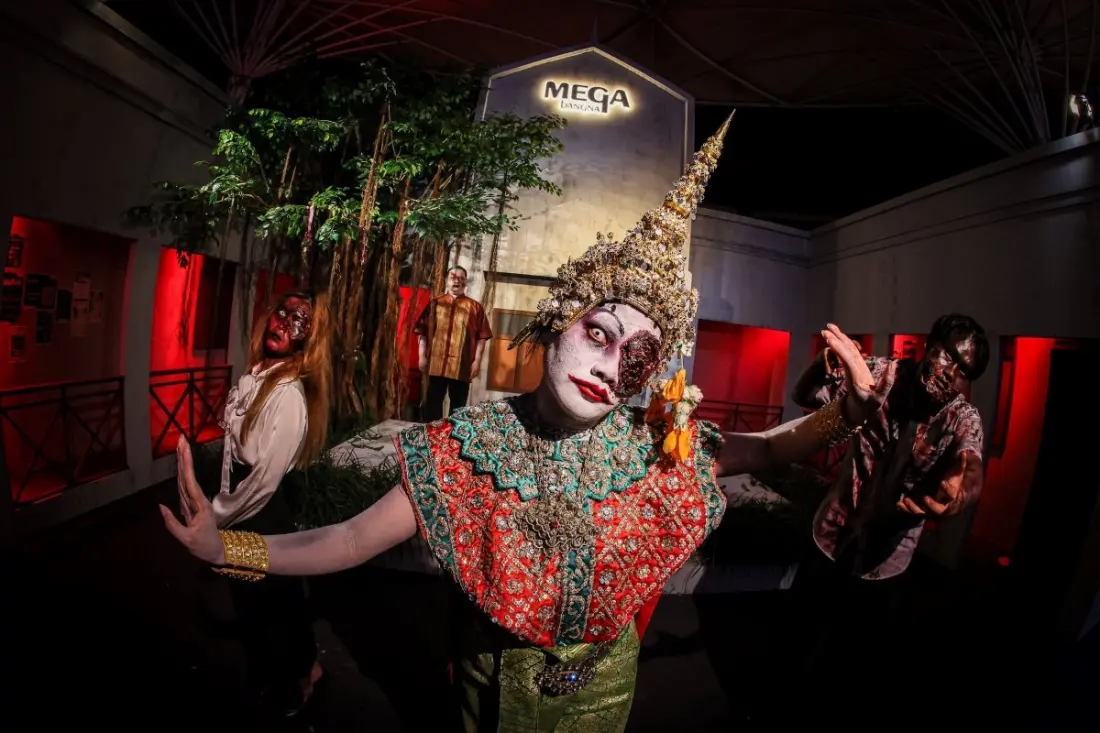 Bangkok's Megabangna turns a shopping mall into a haunted university this Halloween