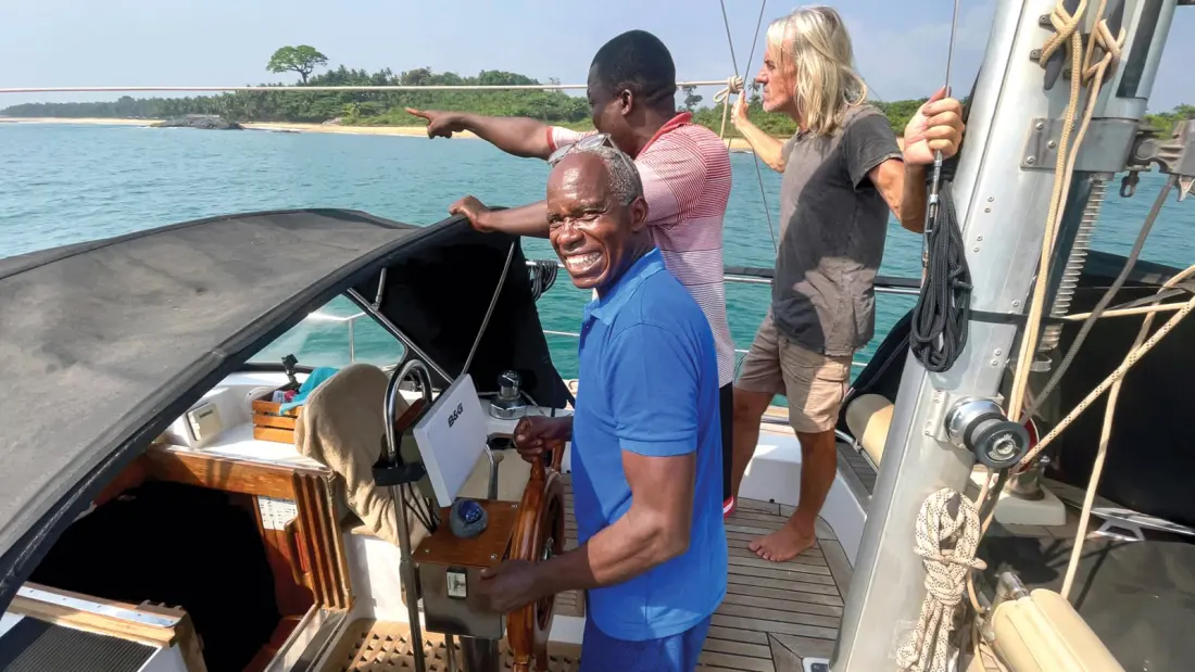 Two sailors just crossed the Gulf of Guinea — the ocean most yachts avoid