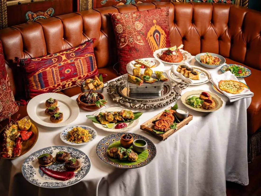 Kebab festival at Colonel Saab: London's most ornate Indian dining rooms turn the spotlight on regional kebabs