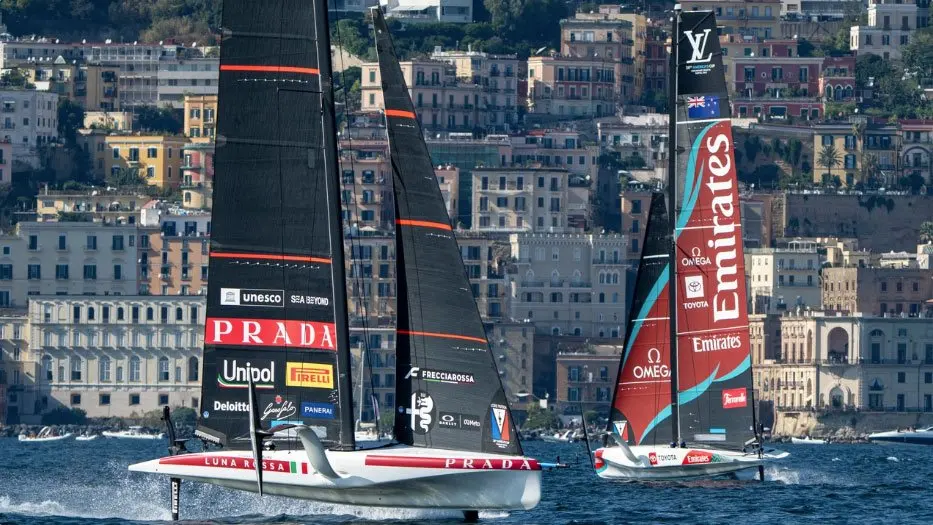 Luna Rossa wins America's Cup warm-up regatta on the Bay of Naples