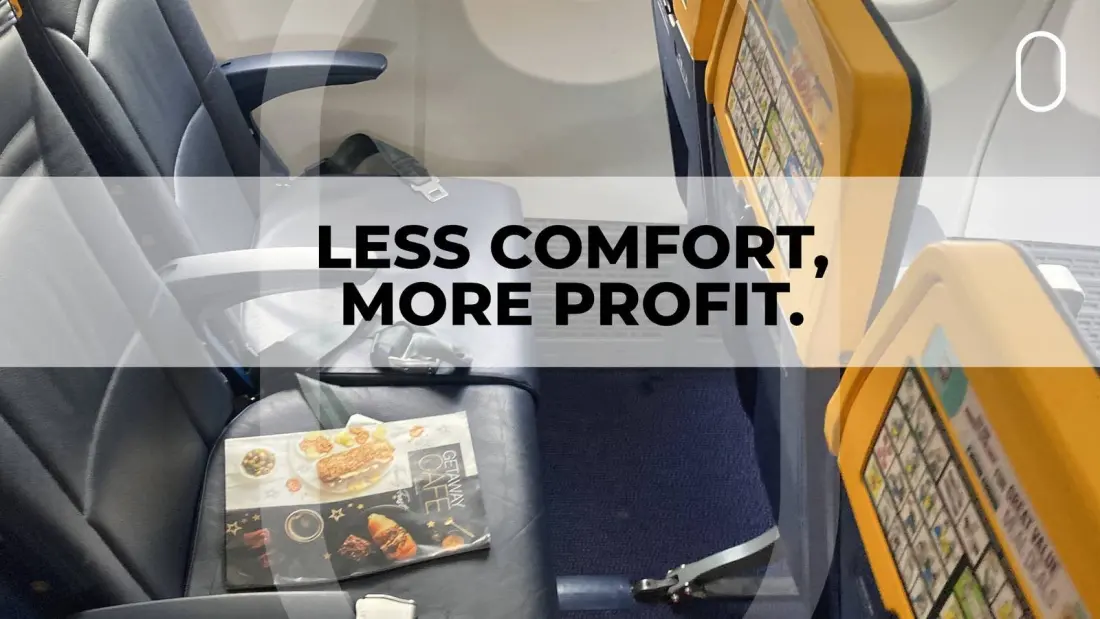 Why Ryanair Wins by Making Flying Cheaper — and Deliberately Less Comfortable