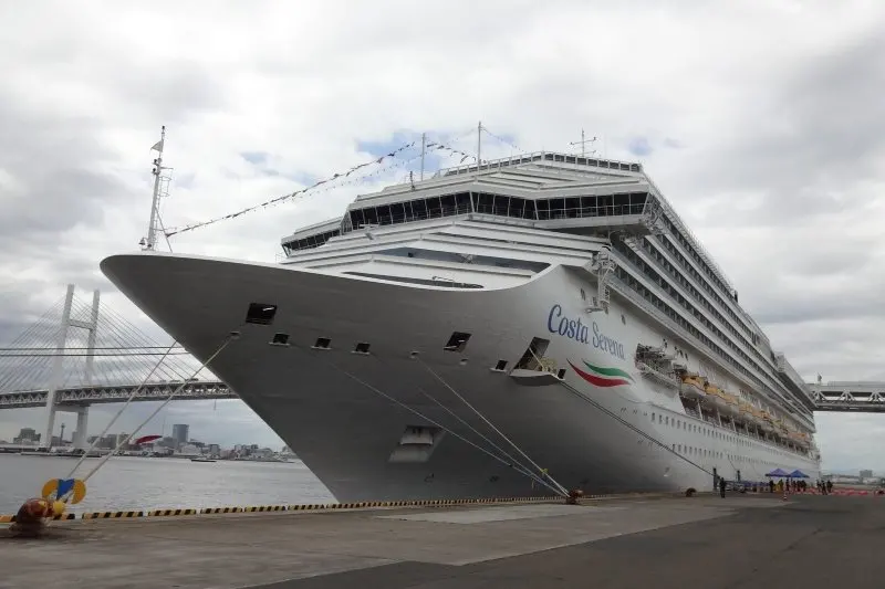 Costa Serena Docks in Yokohama for the First Time — and Her Last Asian Season Winds Down