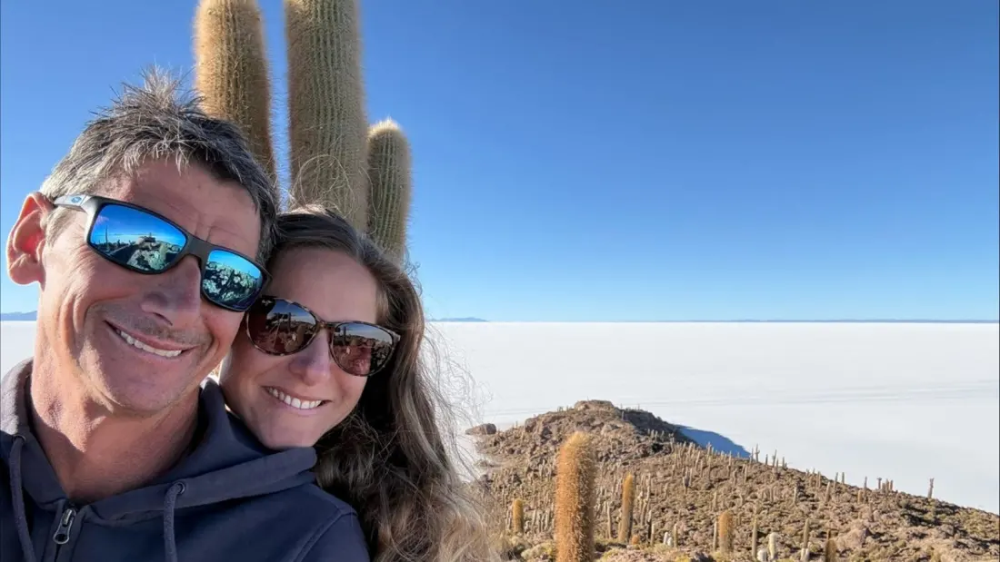 From a Salvadoran bakery stop to a proposal on Lake Titicaca: how one group tour became a love story