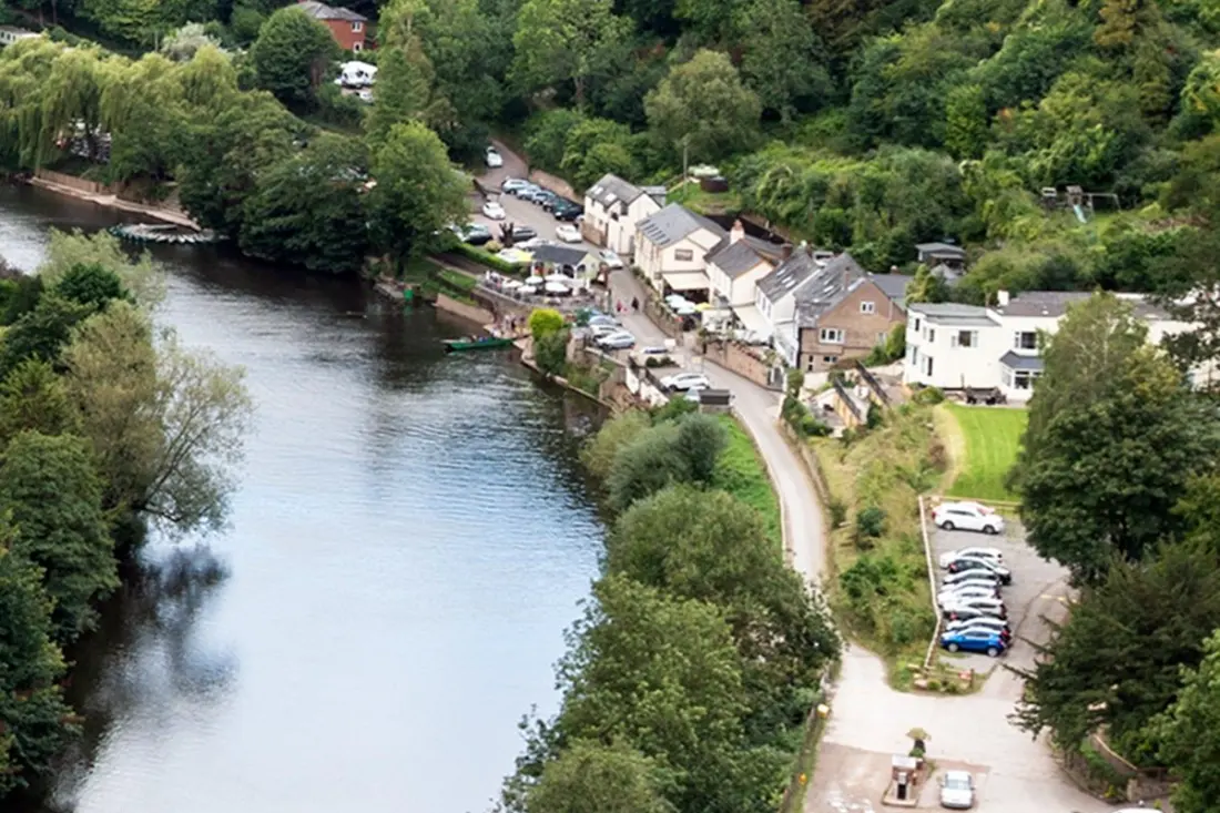An entire Wye Valley village core — pub, hotel, wedding venue and all — is on sale for £6.75m