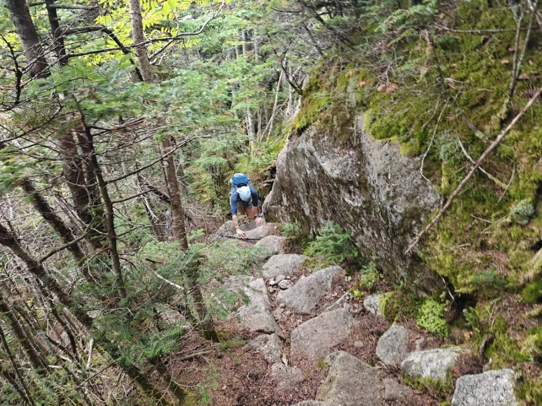 Day 141 on the Appalachian Trail: A Gruelling Kinsman Climb in the White Mountains