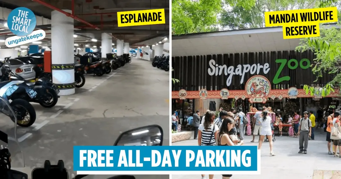 13 Spots Where You Can Park Your Motorcycle for Free in Singapore