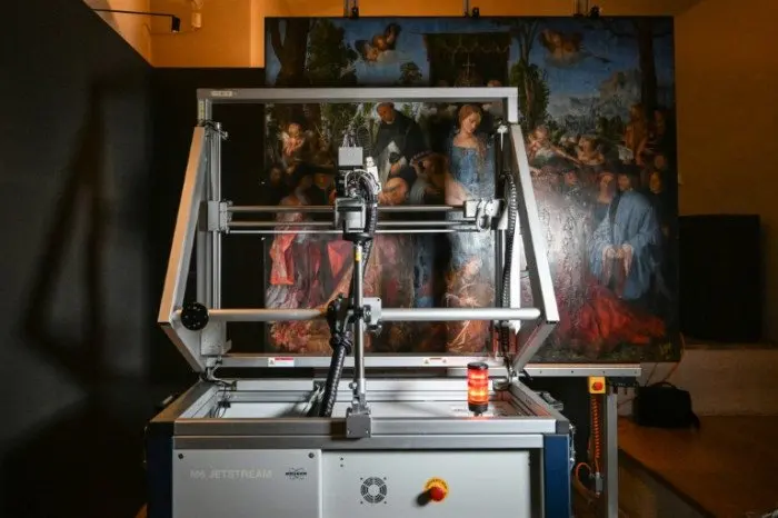 Prague's battered Duerer masterpiece heads into a five-year restoration