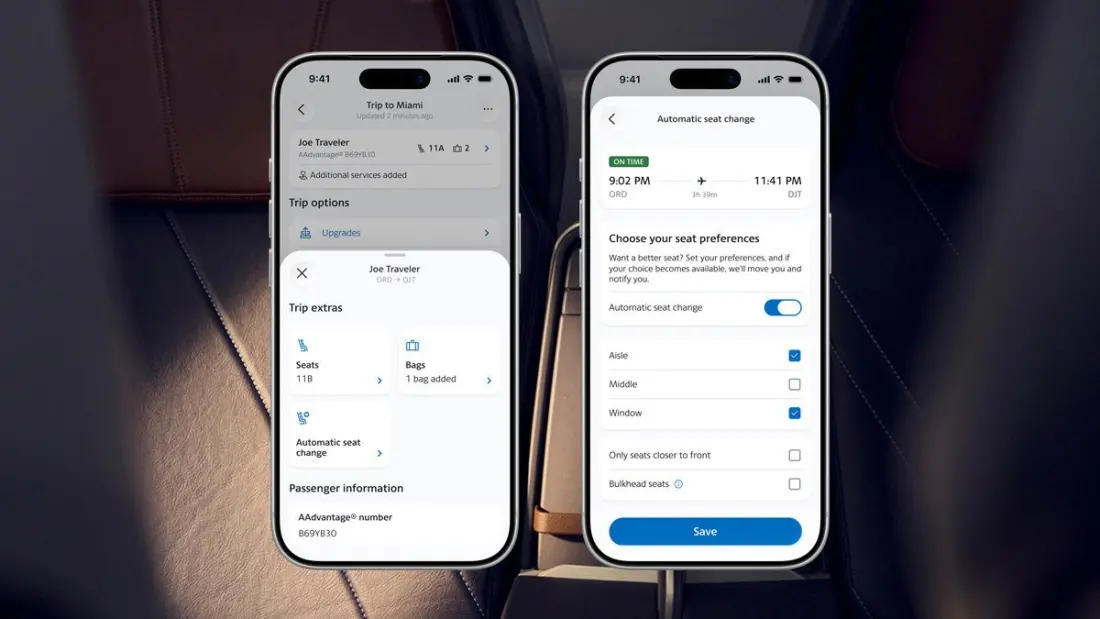 American Airlines App Will Now Auto-Swap You Into a Better Seat