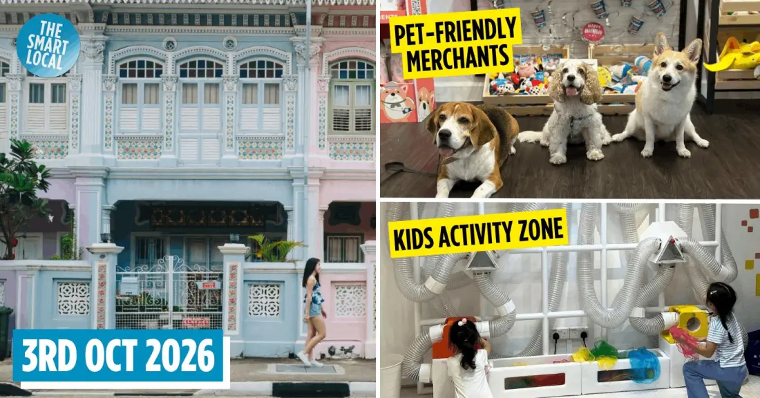 Joo Chiat's First Car-Free Day Street Party: Free Entry, Free Drink and 80+ Local Businesses on 3 October 2026
